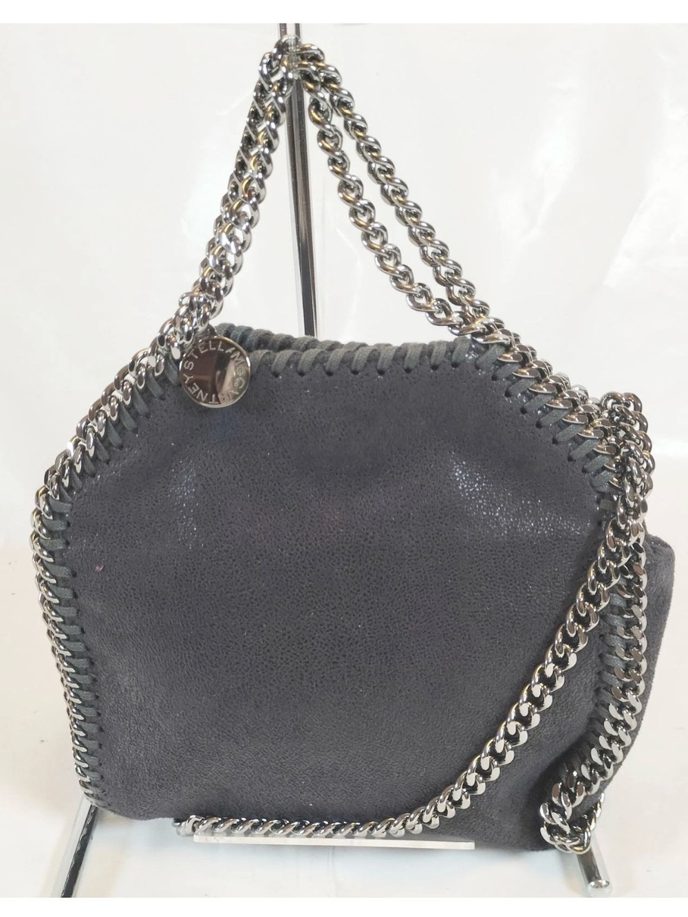 Stella McCartney Gray Falabella Mini Chain Shoulder 2 way Bag